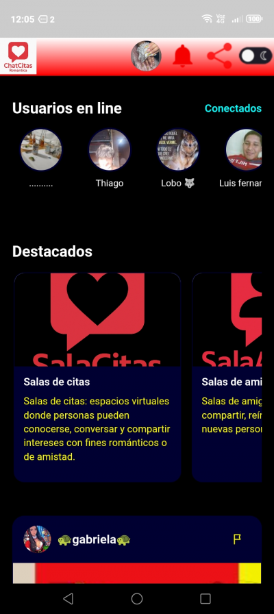 Chat citas románticas