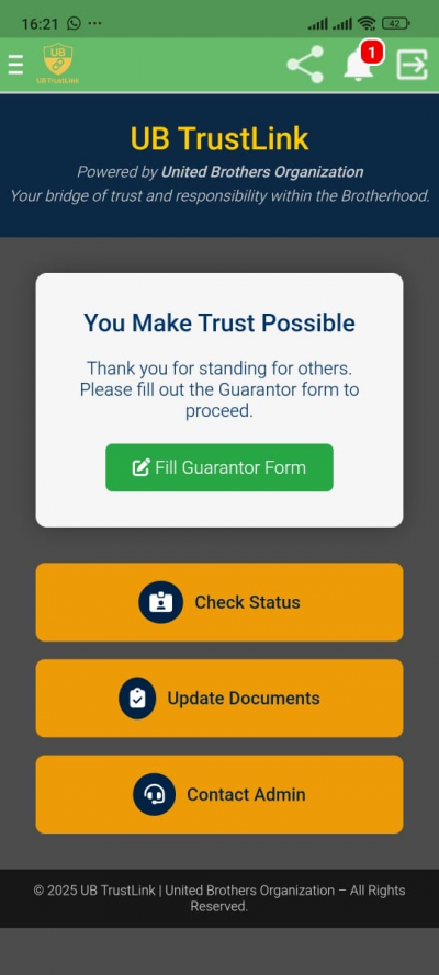 UB TrustLink
