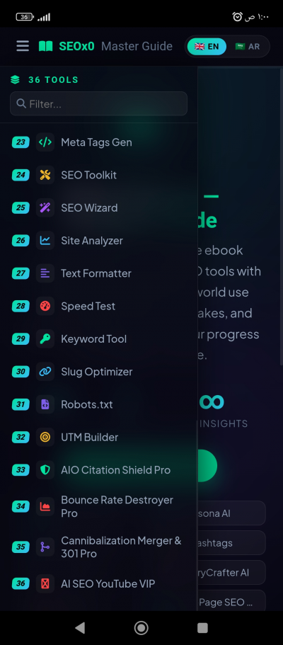 SEOx0: Ai SEO Studio Tools