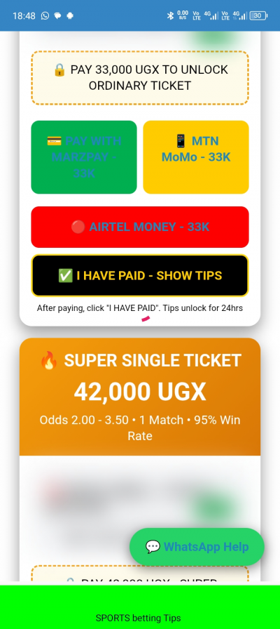 Fixed Matches (Vip Betting)