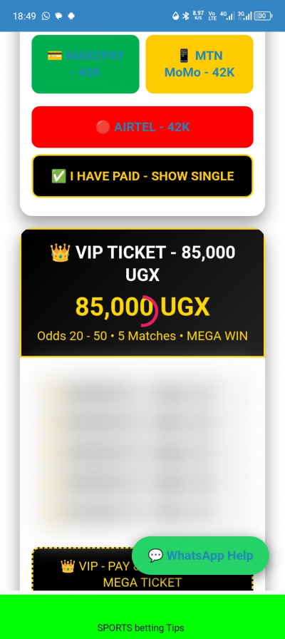 Fixed Matches (Vip Betting)