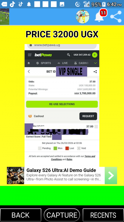 Fixed Matches (Vip Betting)