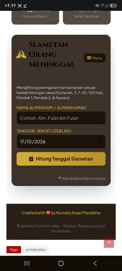 Primbon Jawa Lengkap