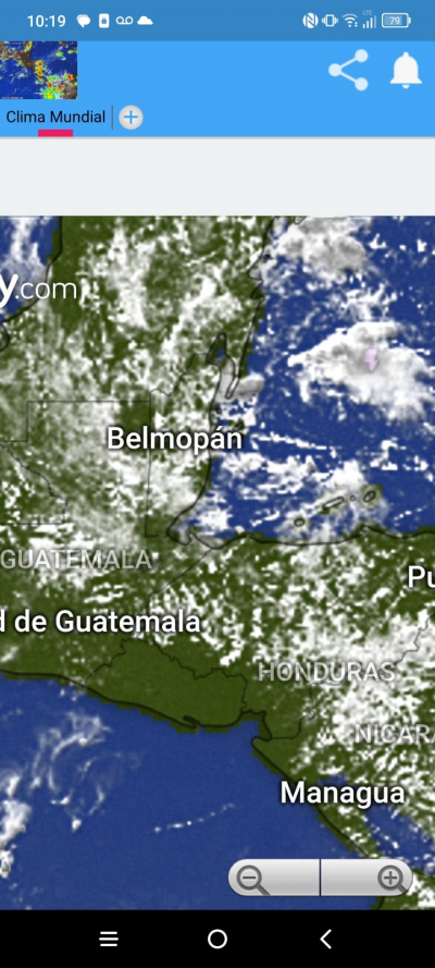 Clima Mundial en tiempo real
