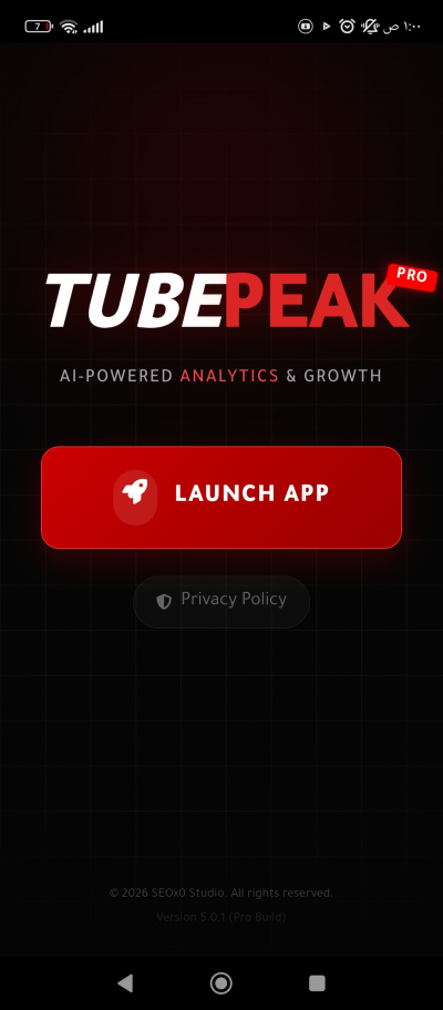 TubePeak Ai Demo: YT SEO Tools