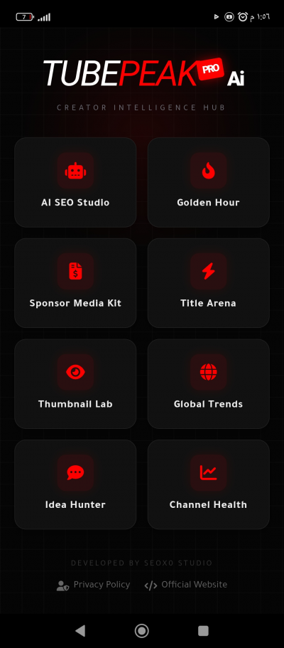 TubePeak Ai Demo: YT SEO Tools