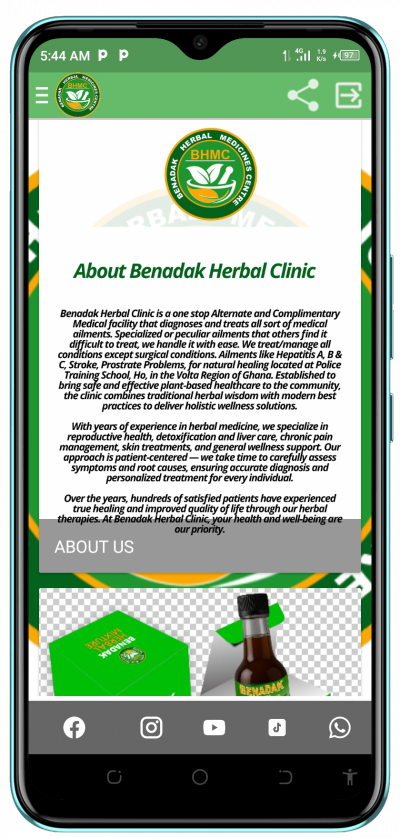 Benadak Herbal Medicines Clinic