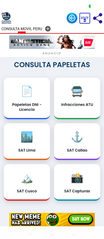 Consulta Movil Peru