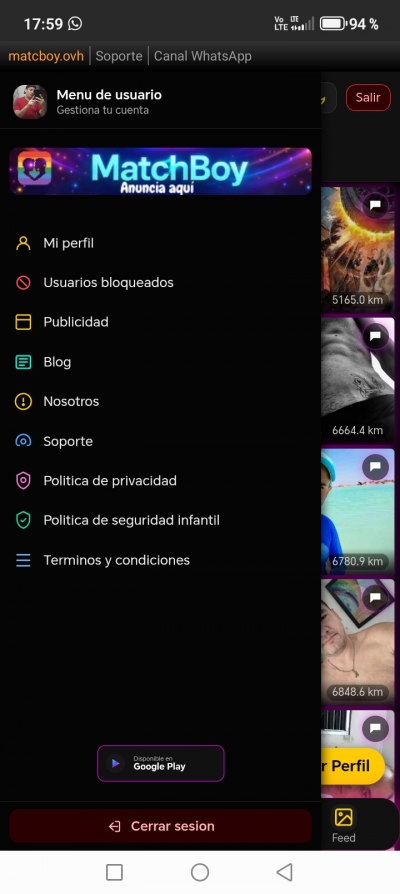 MatchBoy - Comunidad Social