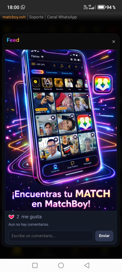 MatchBoy - Comunidad Social