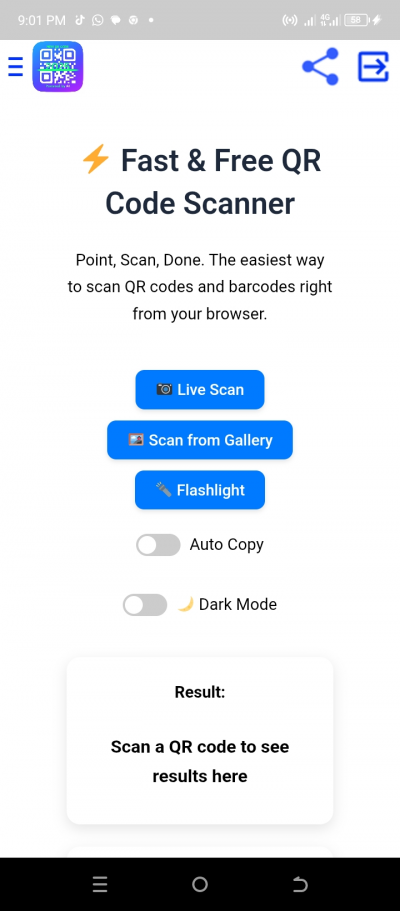 QR & Barcode Scanner – Free, Fast & Smart