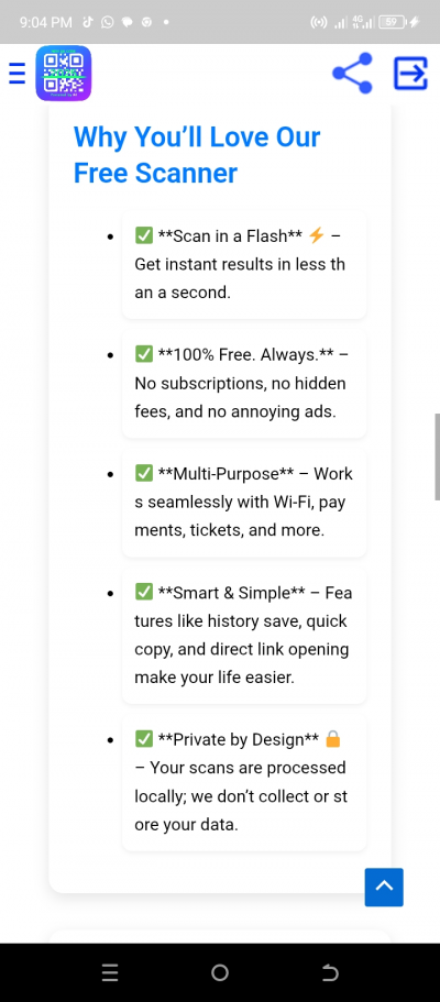 QR & Barcode Scanner – Free, Fast & Smart