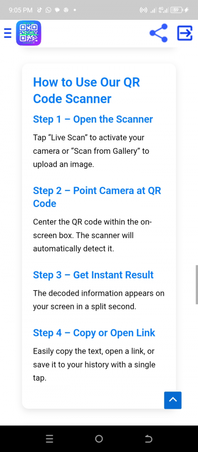 QR & Barcode Scanner – Free, Fast & Smart
