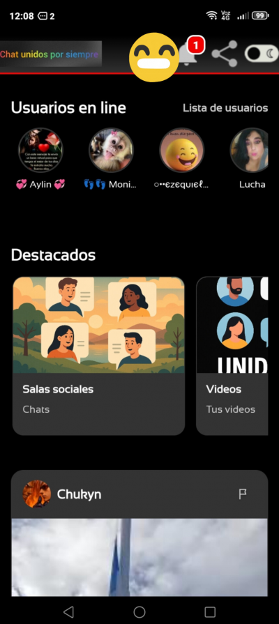 Chat unidos por siempre