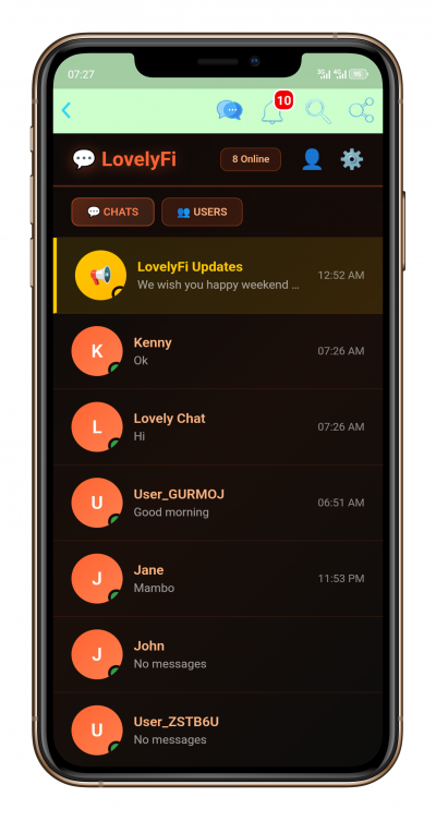 LovelyFi Chat
