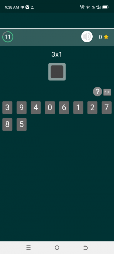 Multiplication table