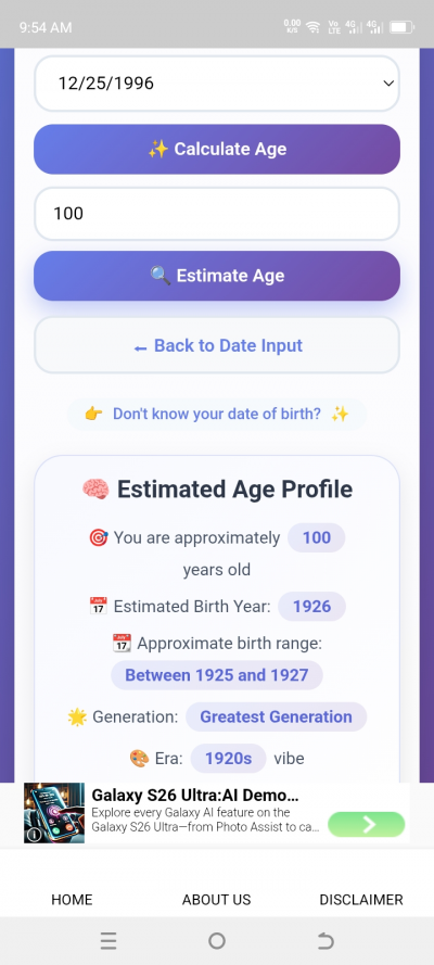 Age Calculator Pro