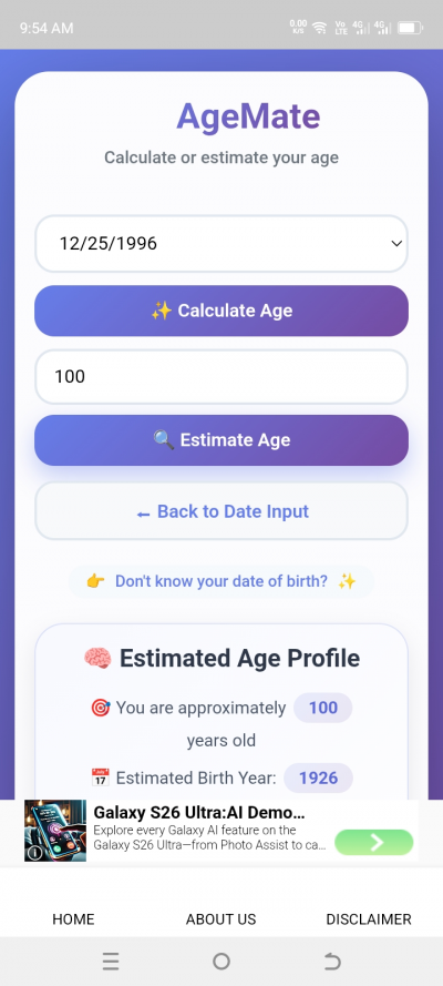 Age Calculator Pro