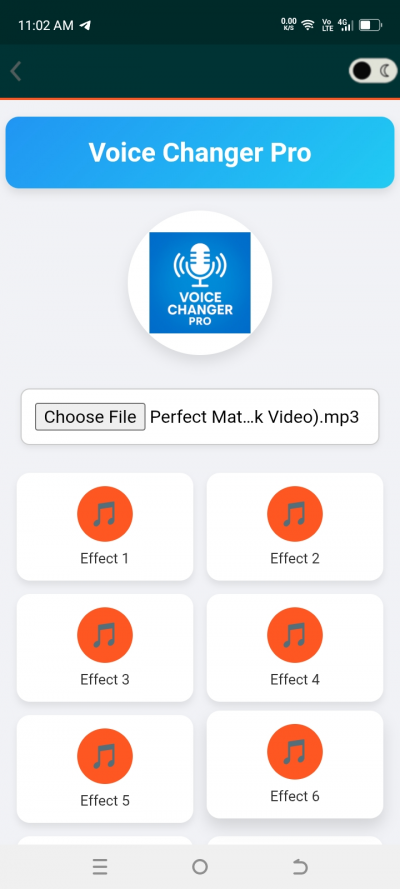 Voice changer pro