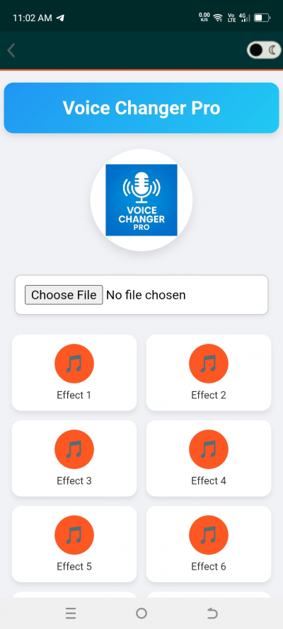 Voice changer pro