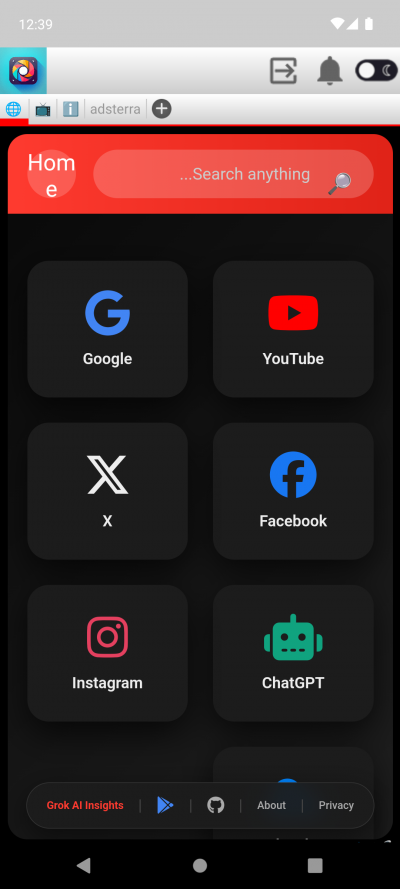 Fast Lite Web Browser