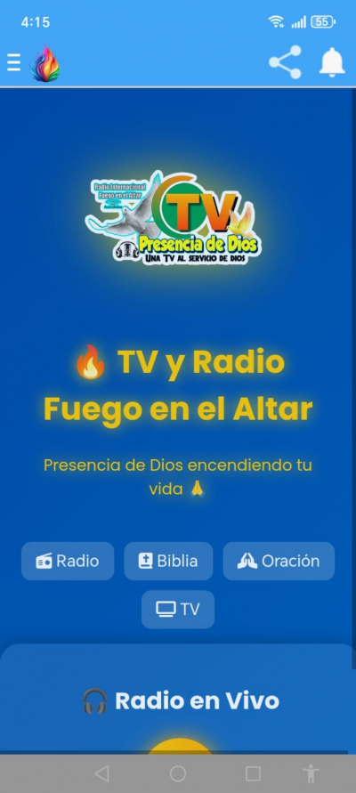 Fuego Altar Radio y TV