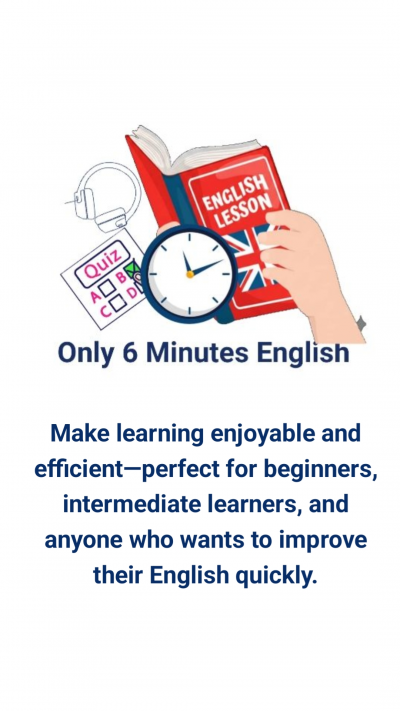 Only 6 Minutes English