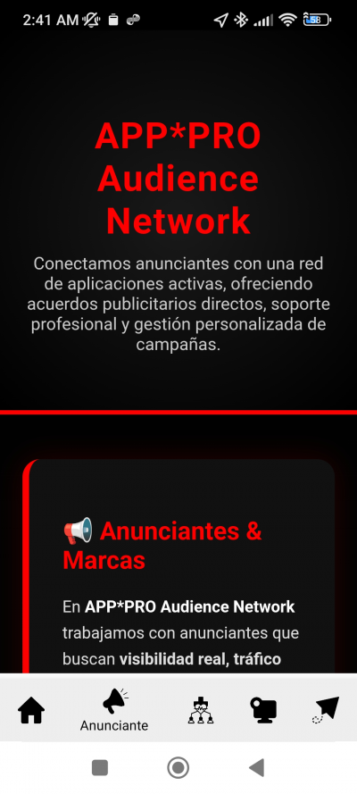 App Pro audience network