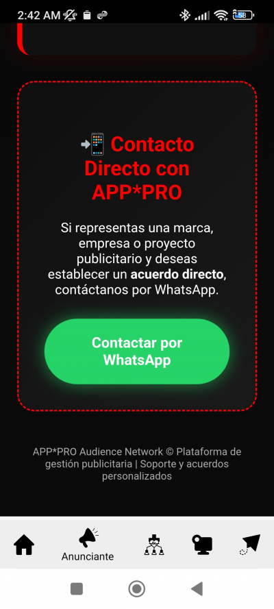 App Pro audience network