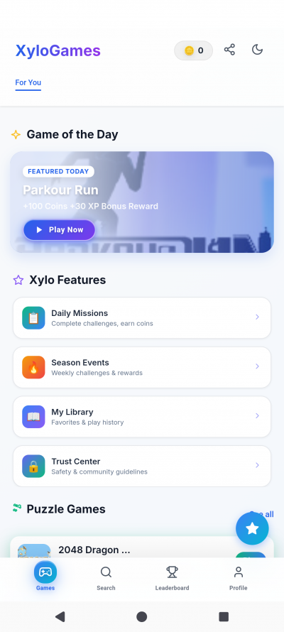 Xylo Games 150+ Games In One