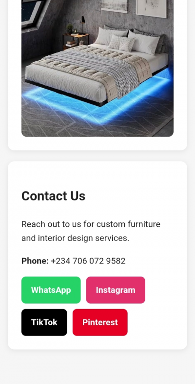 Gifted Hands Furniture and Interior Design