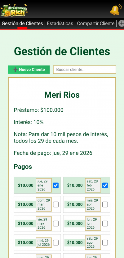 Prestamos Rich