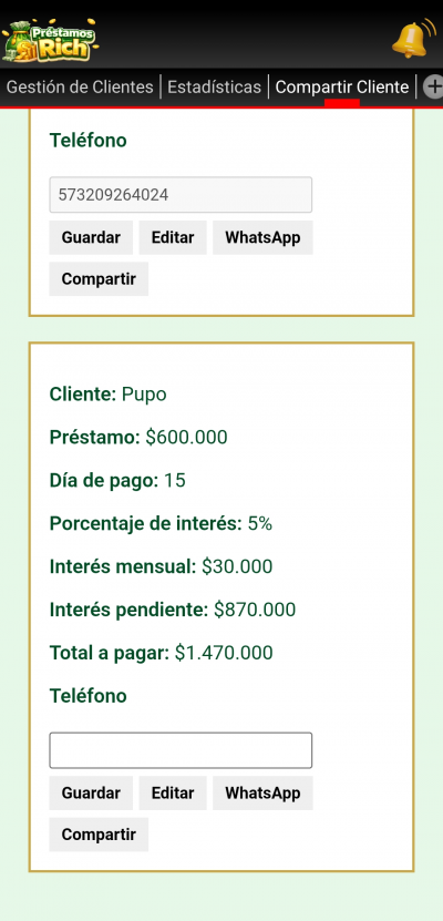 Prestamos Rich