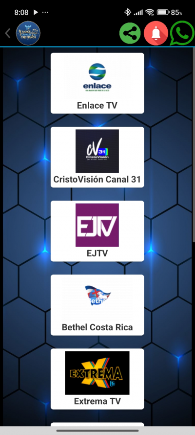 Estaciones de Radio y TV Cristianos