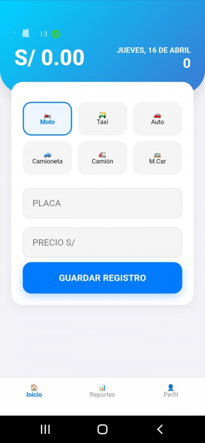 AQIA - Control Total de Lavado de Autos