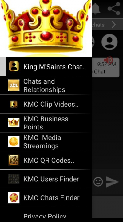 King M'Saints Chat