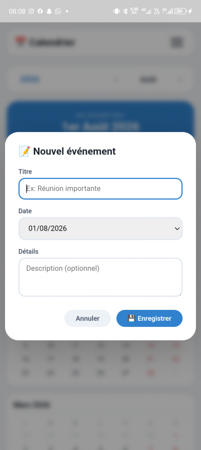 Calendrier