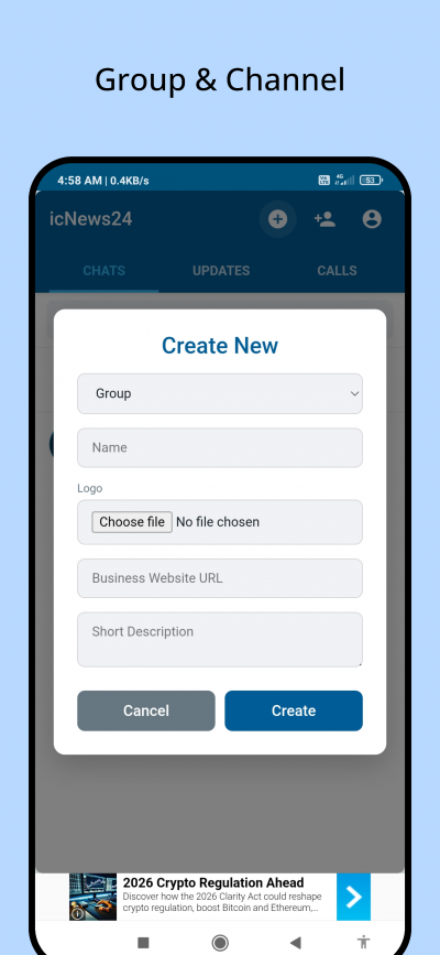 icN Messenger
