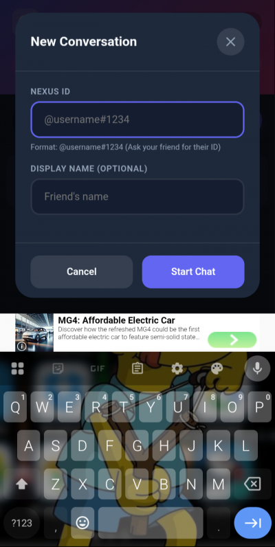 Nexus chat