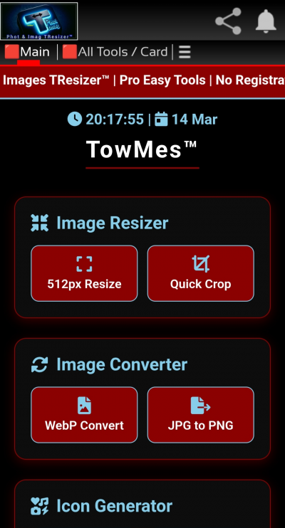Phot & Imag TResizer TowMes