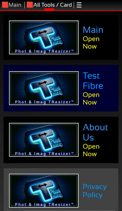 Phot & Imag TResizer TowMes