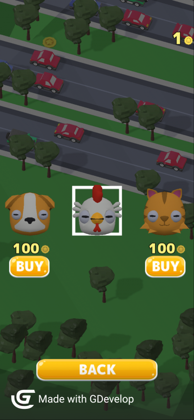 3D Road Crosser