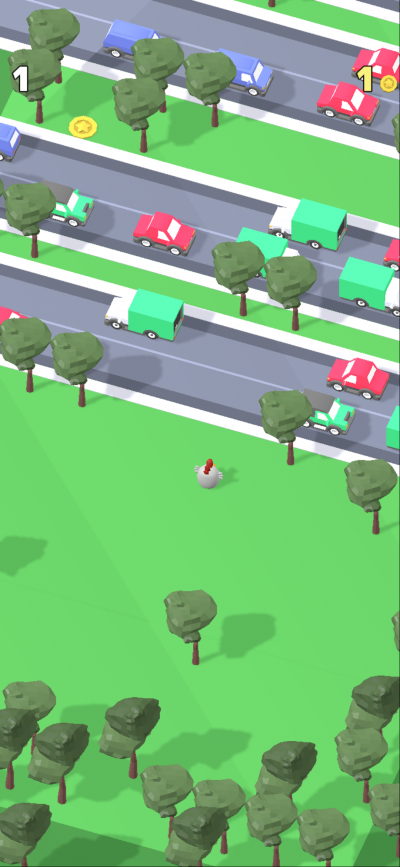 3D Road Crosser