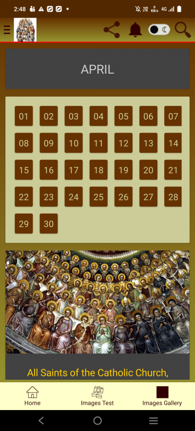 Saints Diary