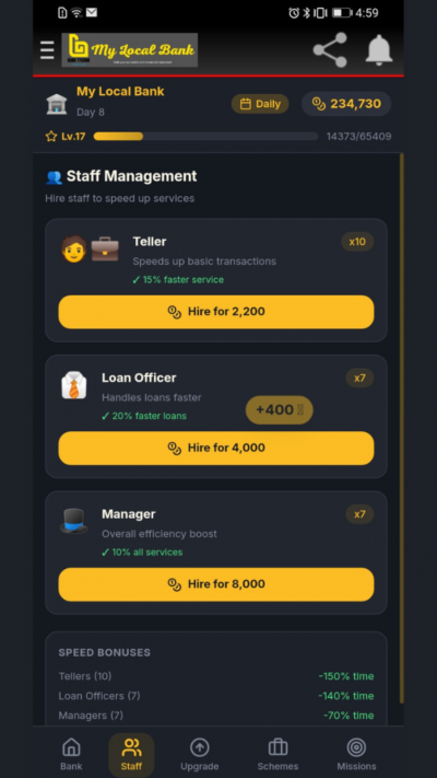 Bank Tycoon Empire