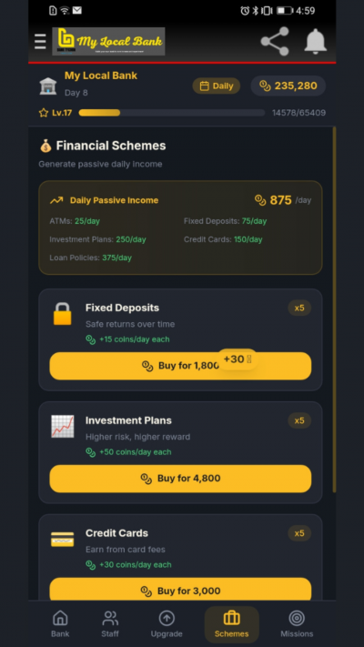 Bank Tycoon Empire