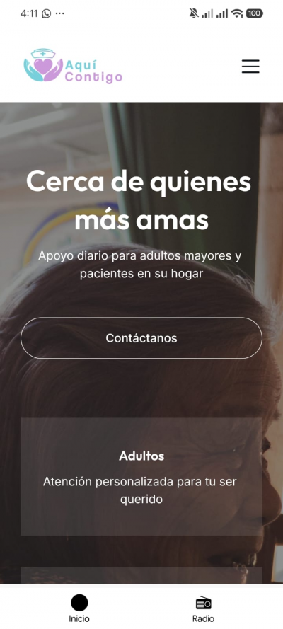 Aquí contigo