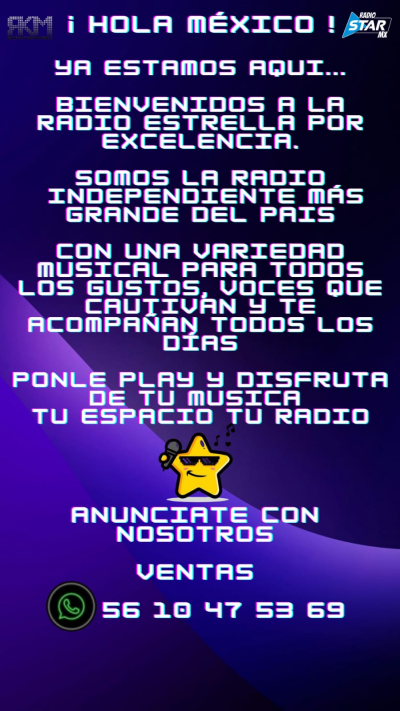 Radio Star MX