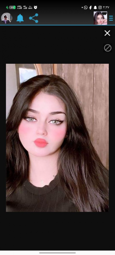 محادثة بنات عشوائيه