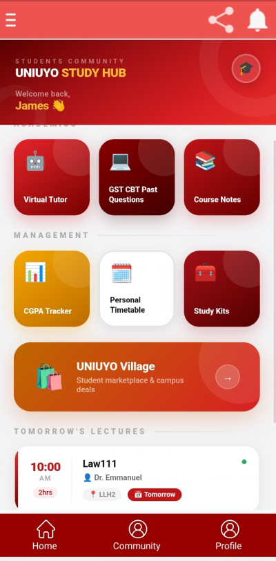 UyoCampus Hub